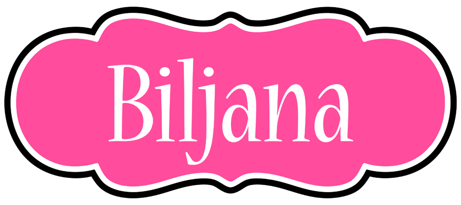 Biljana invitation logo