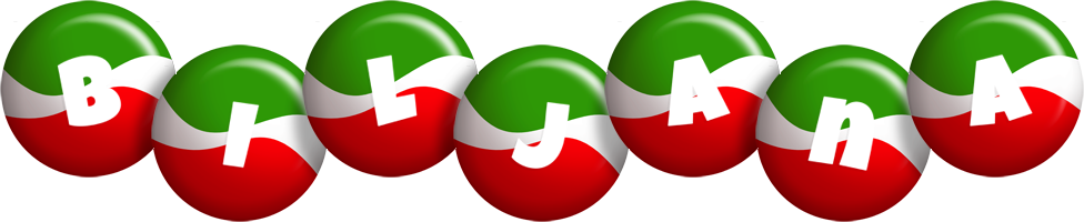 Biljana italy logo