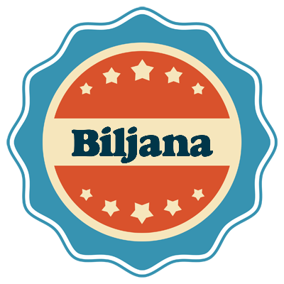Biljana labels logo