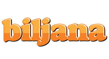 Biljana orange logo