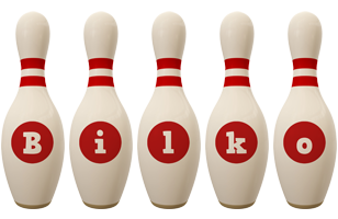 Bilko bowling-pin logo