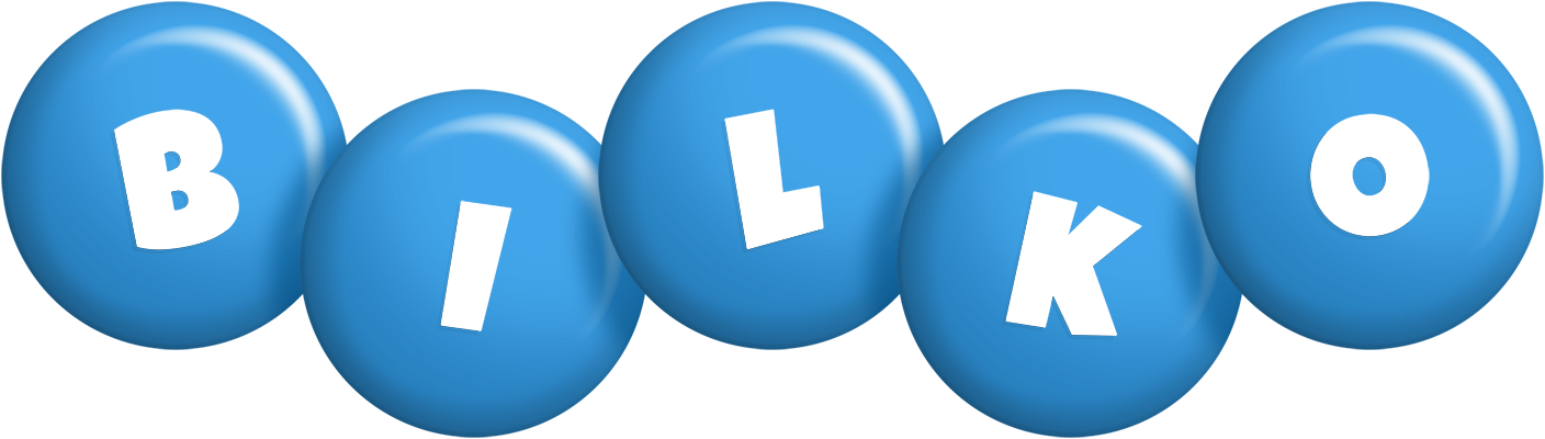 Bilko candy-blue logo