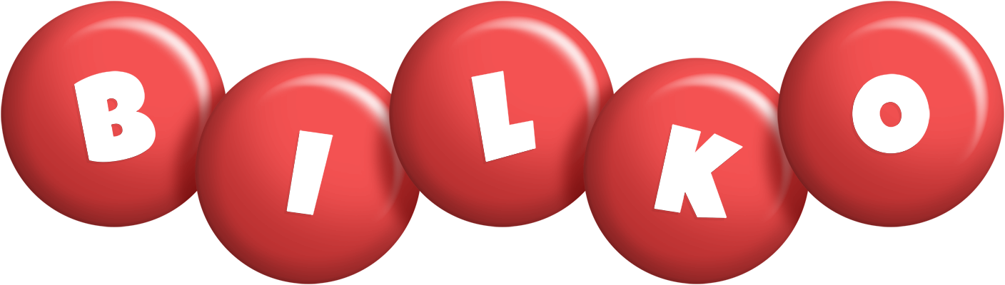Bilko candy-red logo