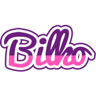 Bilko cheerful logo