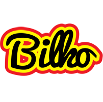 Bilko flaming logo