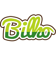 Bilko golfing logo