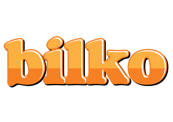 Bilko orange logo