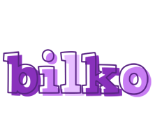 Bilko sensual logo