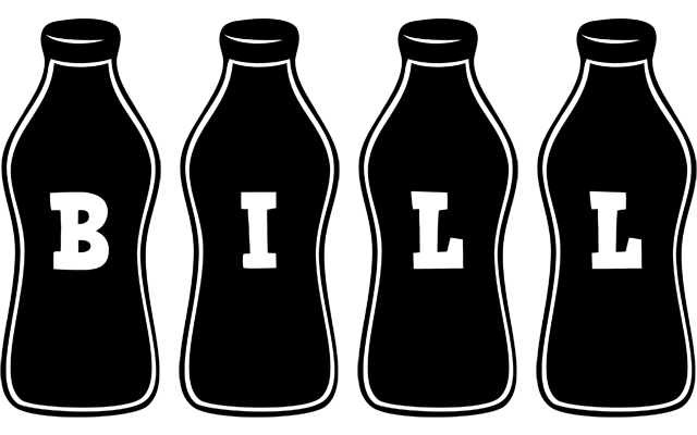 Bill bottle logo