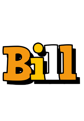 Bill cartoon logo