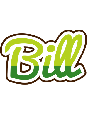 Bill golfing logo