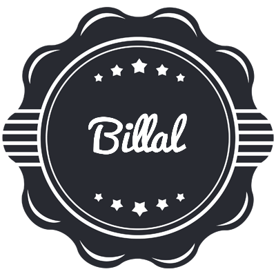 Billal badge logo