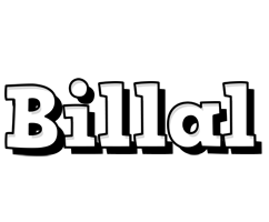 Billal snowing logo