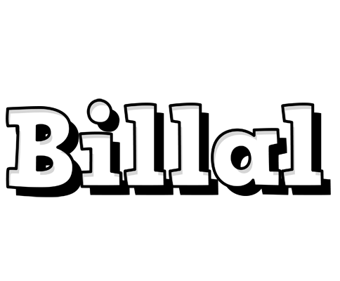 Billal snowing logo