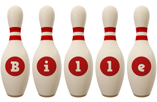 Bille bowling-pin logo