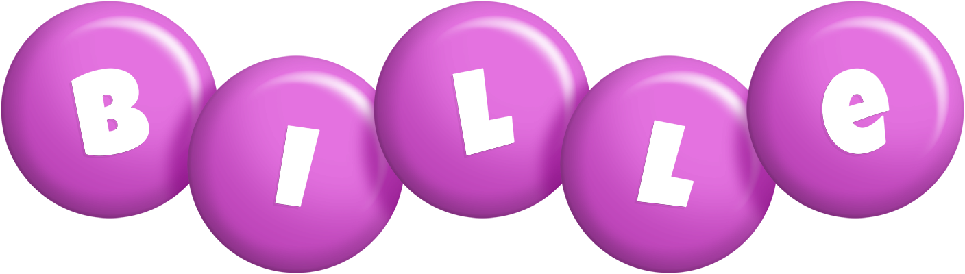 Bille candy-purple logo