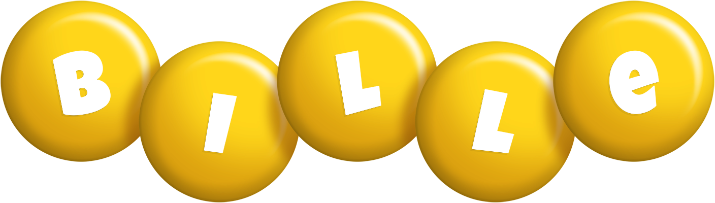 Bille candy-yellow logo
