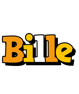 Bille cartoon logo
