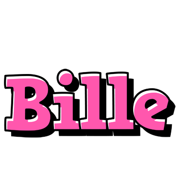 Bille girlish logo
