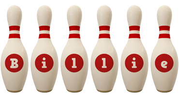 Billie bowling-pin logo