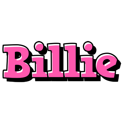 Billie girlish logo