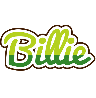 Billie golfing logo