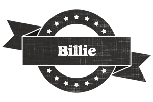 Billie grunge logo