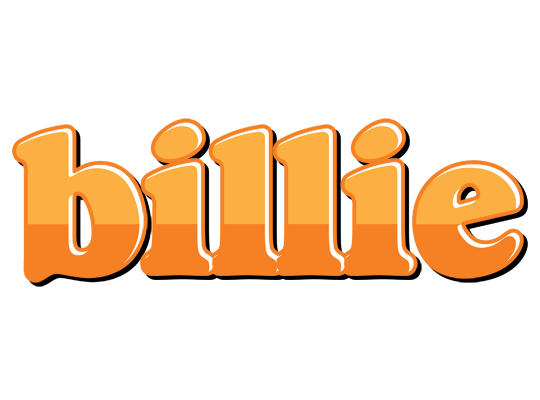 Billie orange logo
