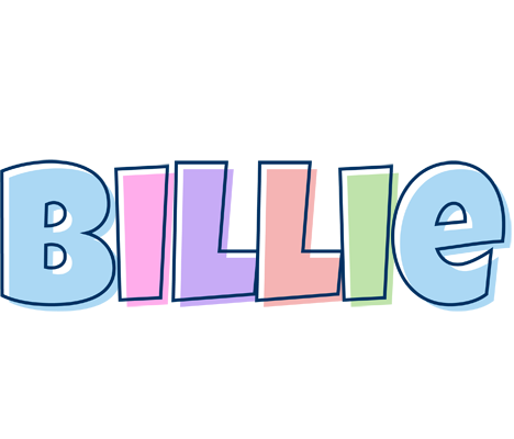 Billie pastel logo