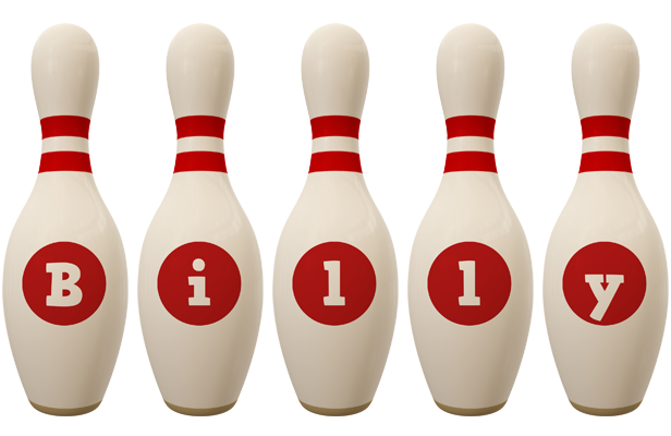 Billy bowling-pin logo