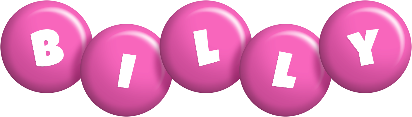 Billy candy-pink logo
