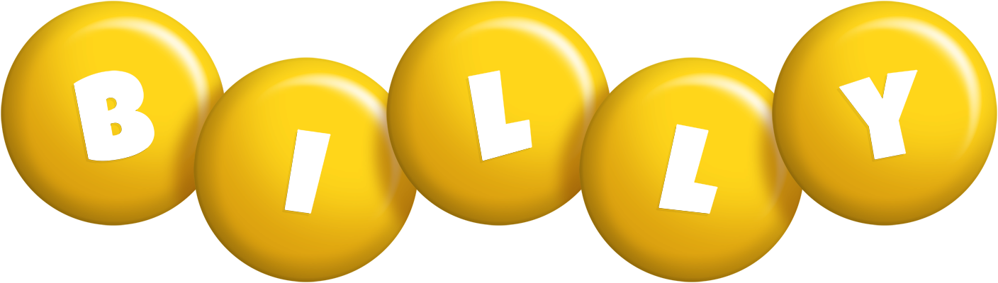 Billy candy-yellow logo