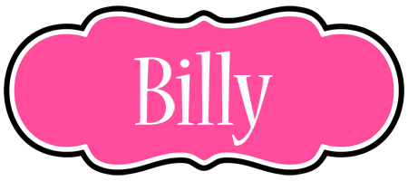 Billy invitation logo