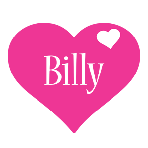 Billy love-heart logo