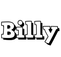 Billy snowing logo