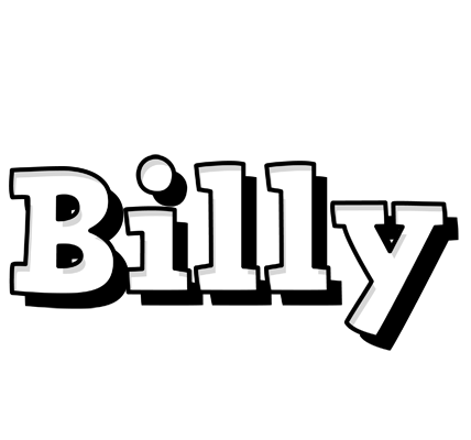 Billy snowing logo