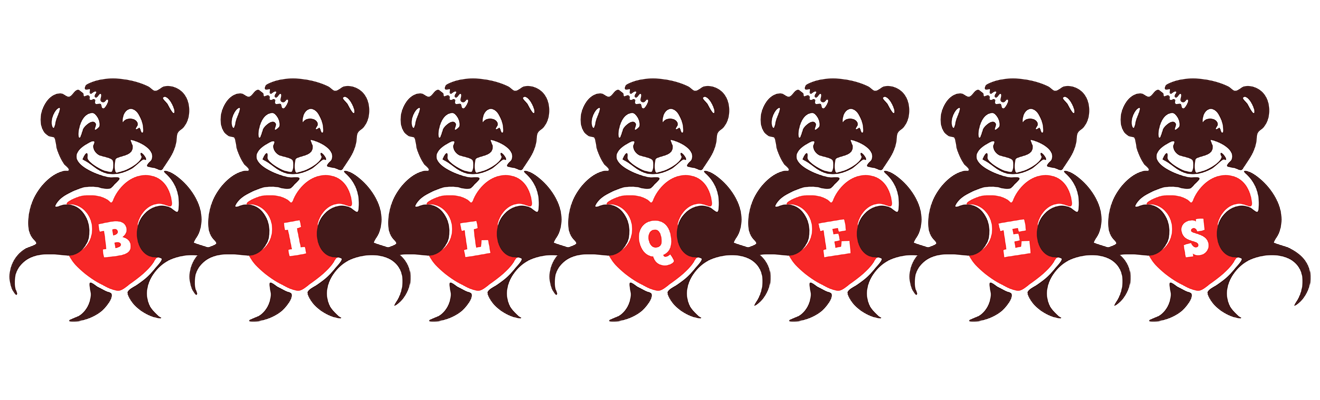 Bilqees bear logo
