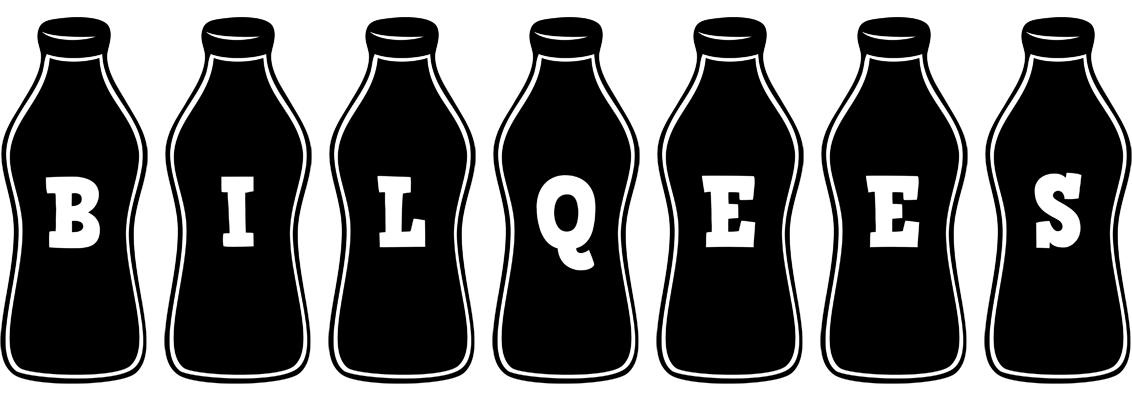 Bilqees bottle logo