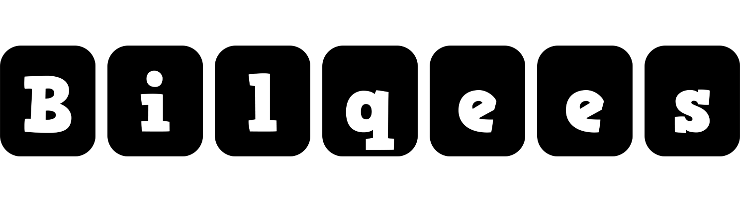 Bilqees box logo