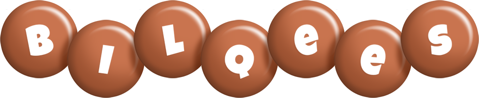 Bilqees candy-brown logo