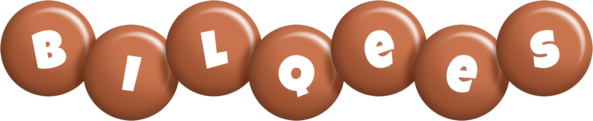 Bilqees candy-brown logo