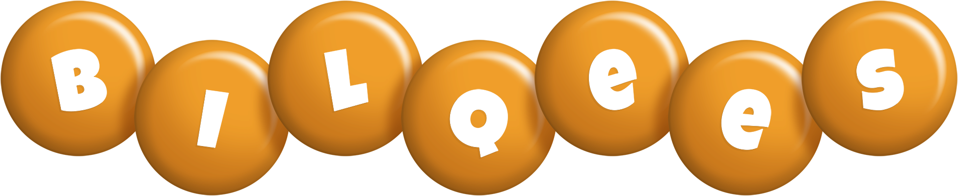 Bilqees candy-orange logo