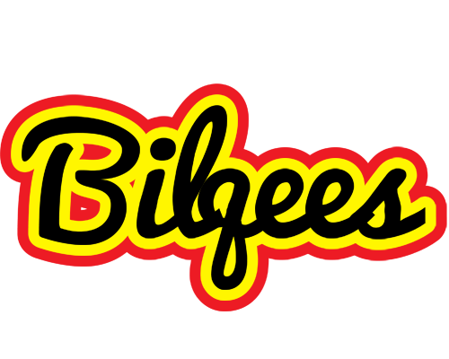 Bilqees flaming logo