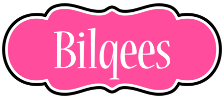 Bilqees invitation logo