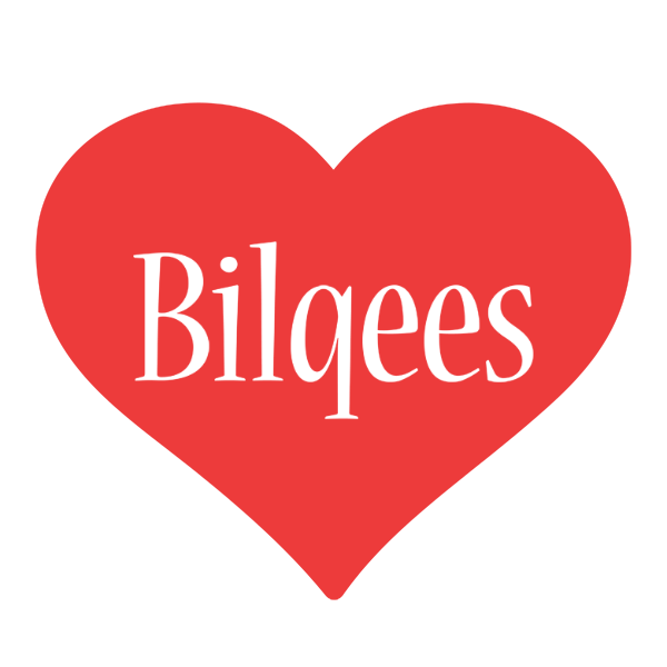Bilqees love logo