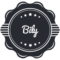 Bily badge logo