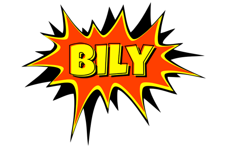 Bily bazinga logo