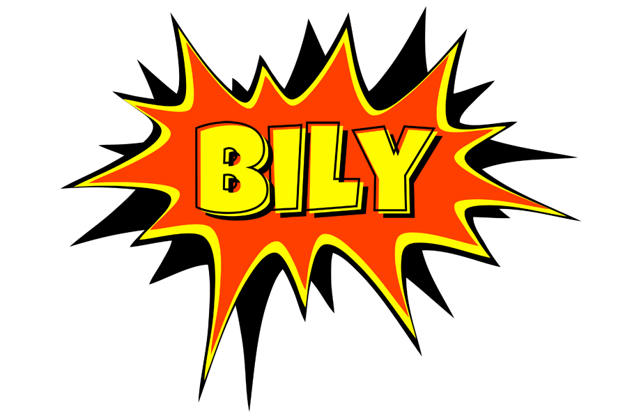 Bily bazinga logo
