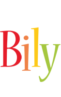 Bily birthday logo