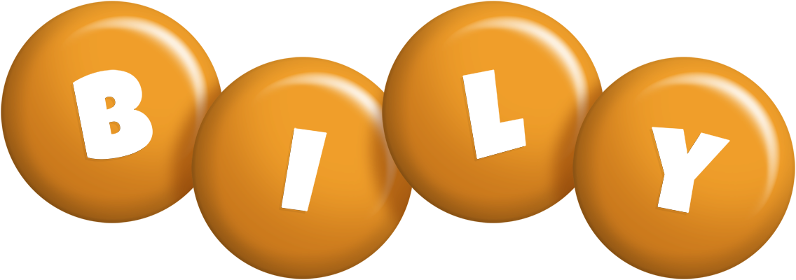 Bily candy-orange logo